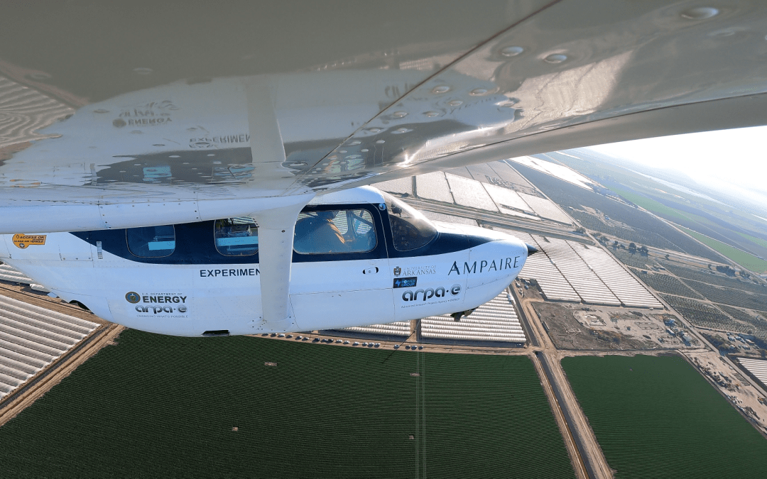 Electric Motor Drive Powers Successful Test Flight of Hybrid Electric Passenger Aircraft